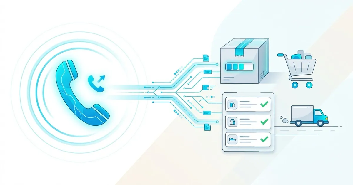 AI phone support for online shops: order questions, cancellations and returns
